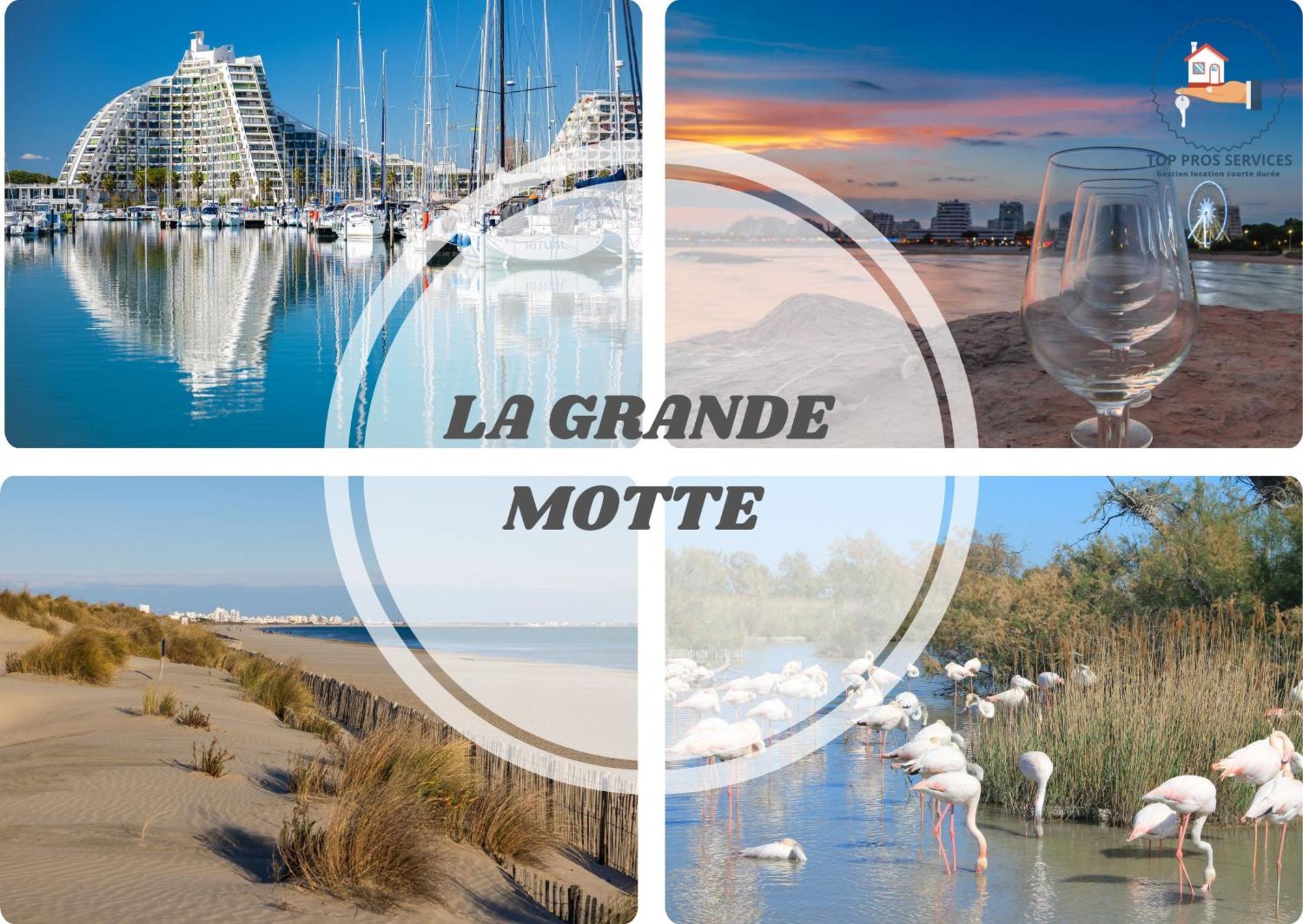 Le Pacifica Appart - Neuf Parking Wifi Clim 2Min Plage - Residence Le Pacific - Topprosconciergerie La Grande Motte エクステリア 写真